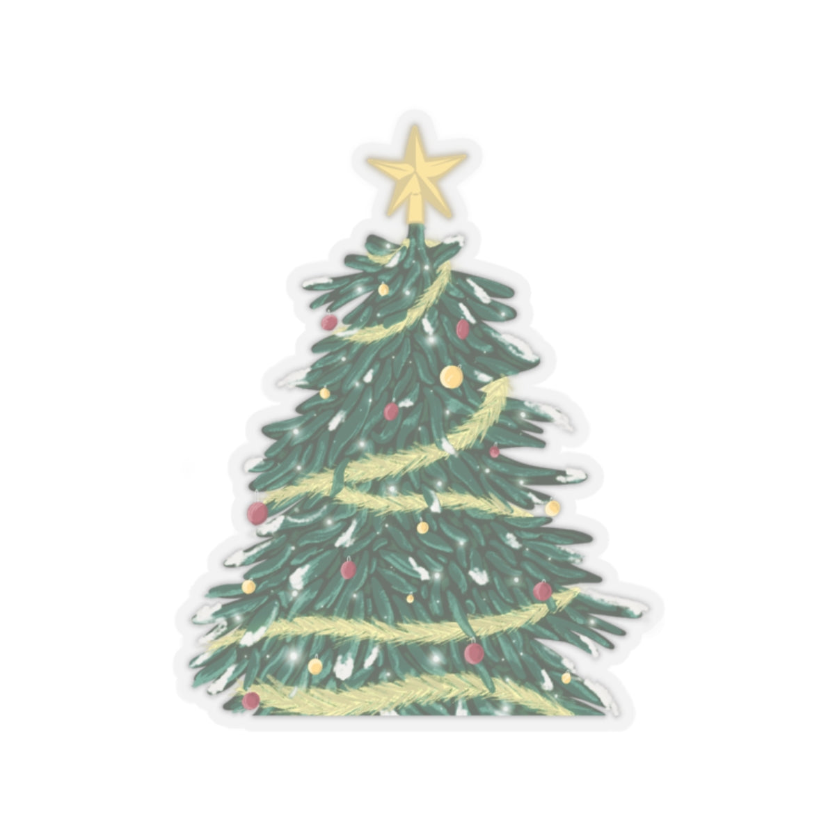 Christmas Tree Stickers