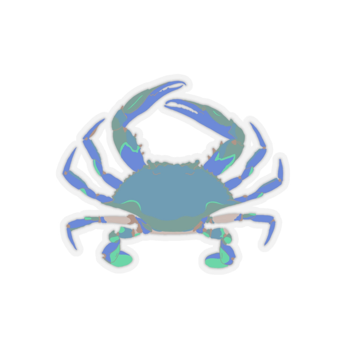 Blue Crab Stickers